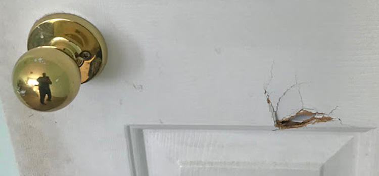 interior door hole repair Arcata